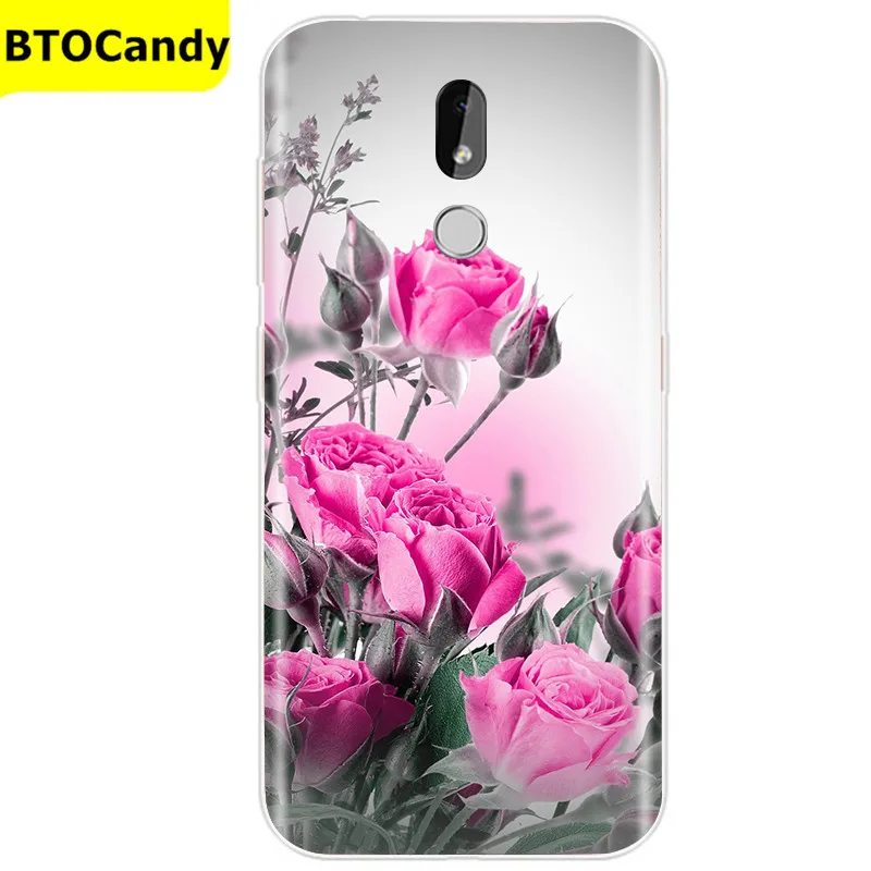 cell phone lanyard pouch For Nokia 3.2 Silicone Case Tpu Cover Soft Cartoon Phone Case For NOKIA 3.2 nokia3.2 TA-1156 TA-1159 TA-1164 Back Case Bumper phone pouch bag Cases & Covers