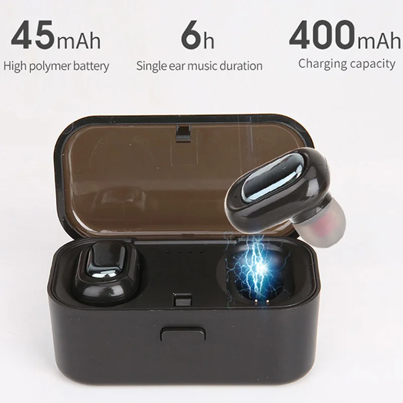 L1 Bluetooth гарнитура Tws беспроводные наушники 3D стерео звук водонепроницаемые