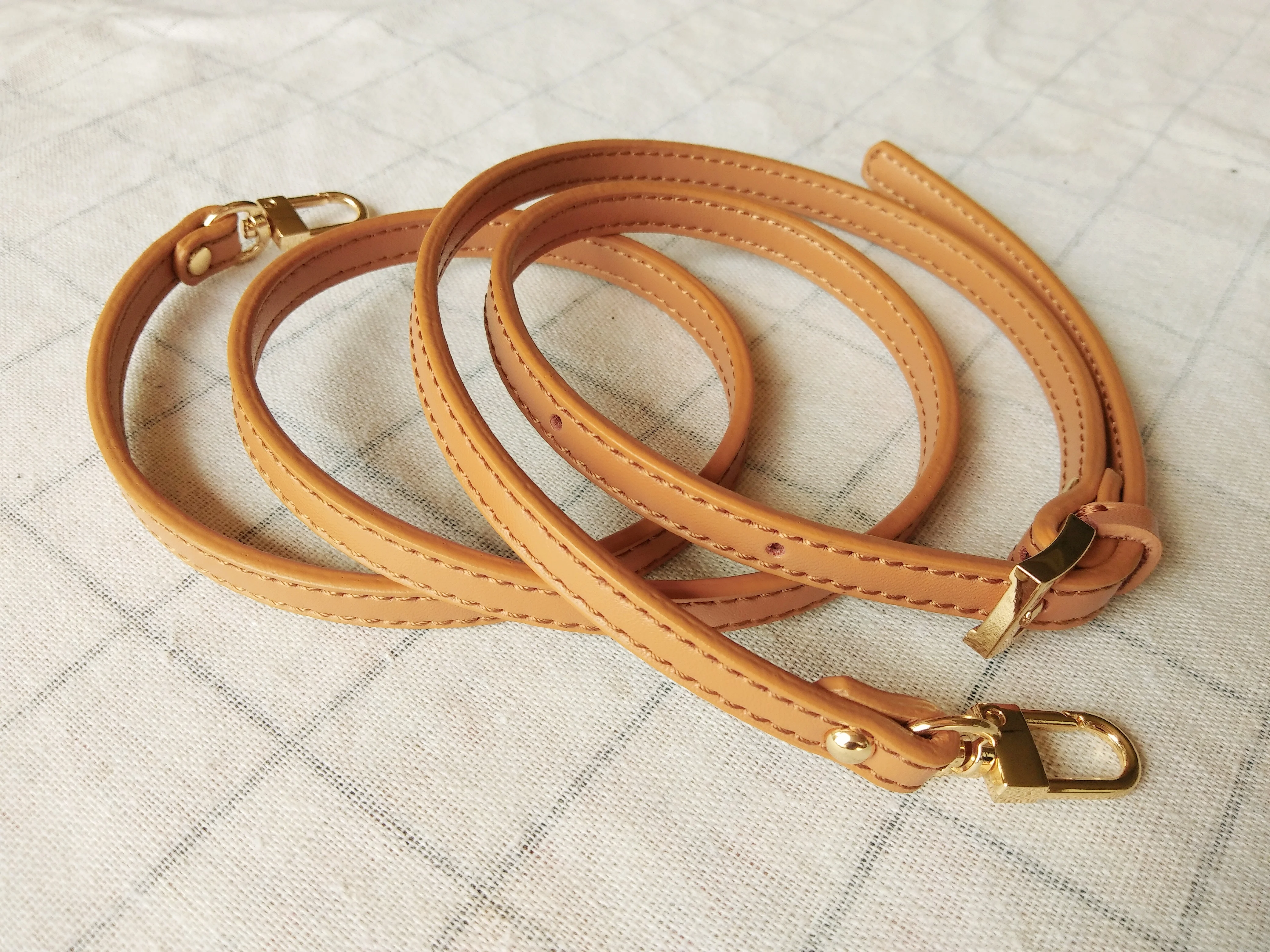 Luxury Crossbody strap replacement 2.5*123cm adjustable real