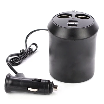 

Lighter Charge Indicator 2 Way Car Dual USB Universal Socket Charger Power Adapter Mini Multi Splitter