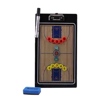 

Basketball Coach Tactics Research Clipboard Magnetic Folder Coaching PVC Board NEW