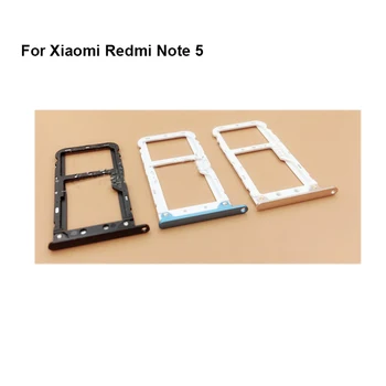 

(5piece) For Xiaomi mi Redmi note 5 Original Sim Card Holder Tray Card Slot For Redmi Red mi note5 Sim Card Holder