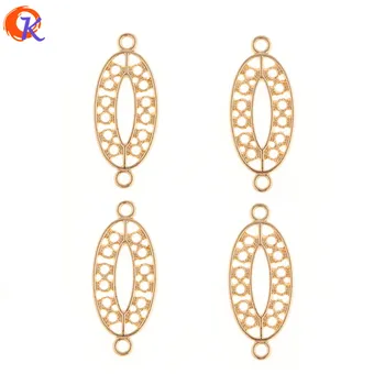 

Cordial Design 100Pcs 11*27MM Jewelry Accessories/Earring Connectors/Oval Shape/Zinc Alloy/DIY/Hand Made/Earring Findings