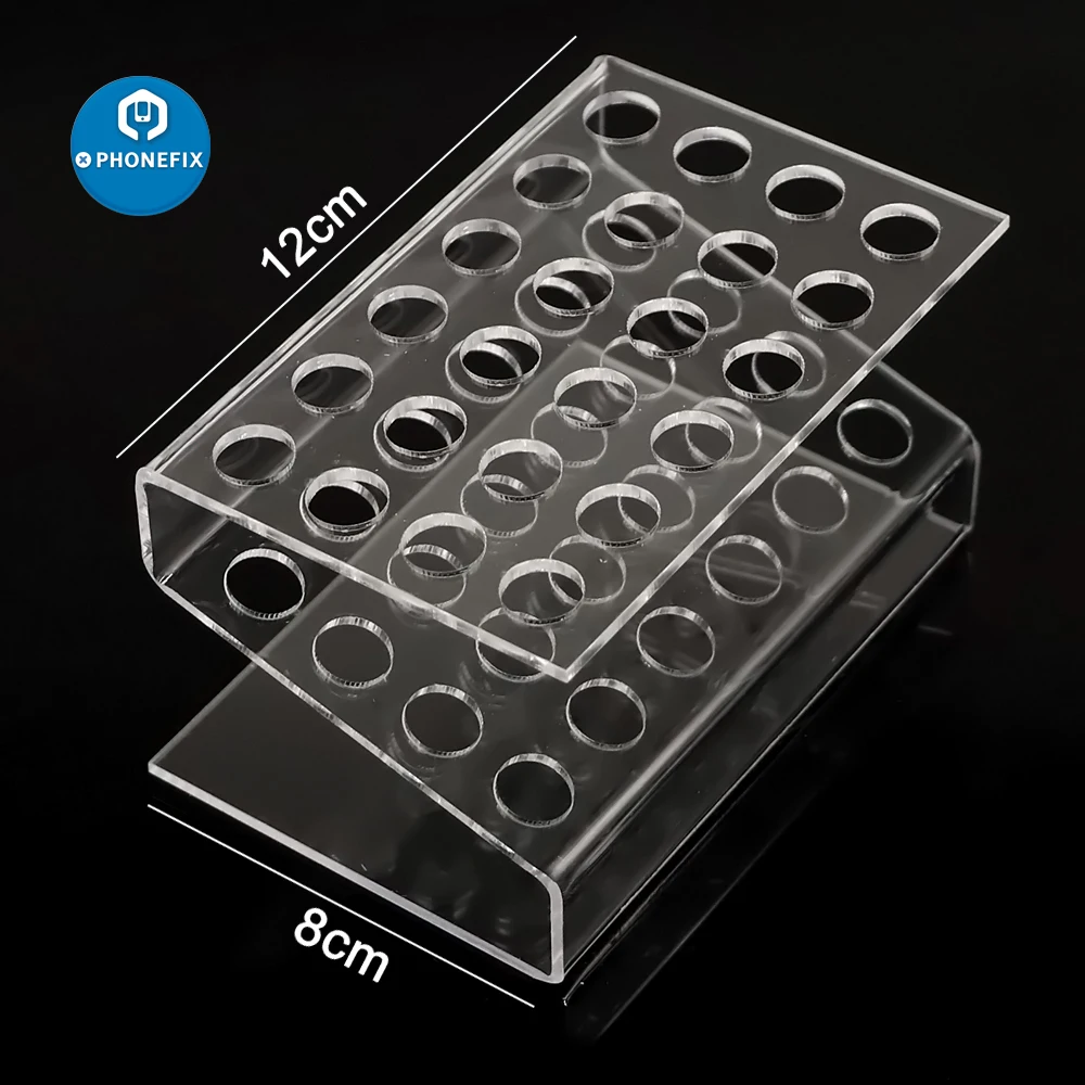 PHONEFIX Screwdriver Storage Box Acrylic Tool Box Components/Parts/Electronics Tool Kit Mobile Phone Repair Holder Storage Boxes PHONEFIX Screwdriver Storage Box Acrylic Tool Box Components/Parts/Electronics Tool Kit Mobile Phone Repair Holder Storage Boxes