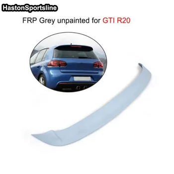 

Rear Roof Spoiler Wing Lip Fit For VW Golf 6 MK6 VI GTI & R20 FRP Unpainted Primer 2010-2013 OSIR Style(Only GTI R20)