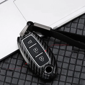 

New alloy+silica gel Car Key Case For Nissan Qashqai J10 J11 X-Trail t3132 kicks Sylphy Teana Tiida Pathfinder Murano Note Juke