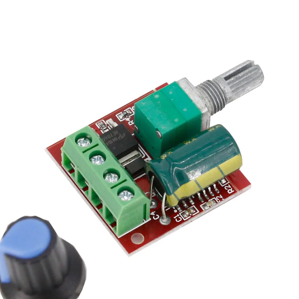 PWM DC Motor Speed Regulator 5V-35V Speed Switch 5A Adjustable Regulator Control Governor Switch LED Dimmer DC Motor Speed Controller