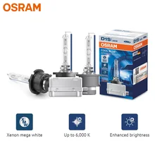 OSRAM D1S D2S D3S D4S CBA Xenon HID Cool Blue Advance 12V 6000K Mega White Car Xenon Headlight Light Auto Genuine Hi/lo Beam, 1x