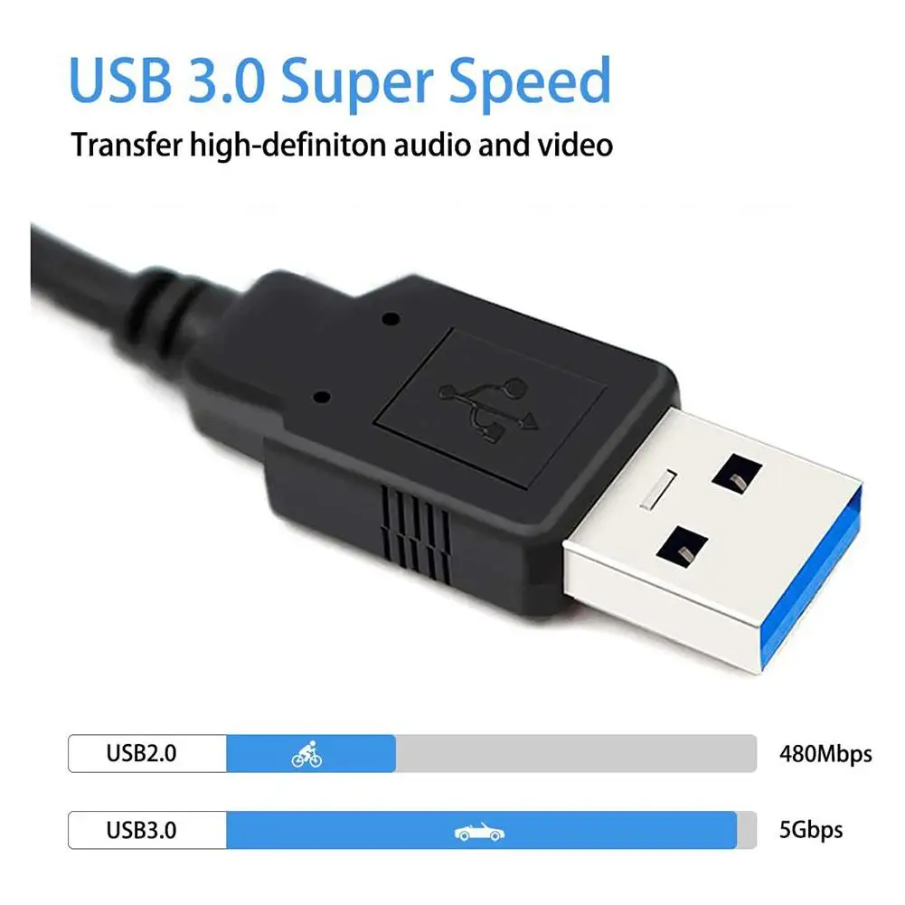 Carte d'acquisition vidéo audio USB avec câble USB - Temu Belgium