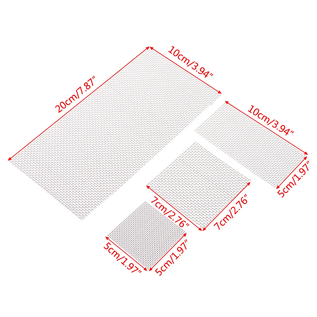 Fish Tank Decorations Aquarium Wire Mesh Pad Aquatic Moss Plants Stainless Steel