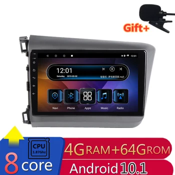 

9" 4G RAM 8 cores Android Car DVD GPS Navigation For Honda Civic 2012 2013 2014 2015 audio stereo car radio headunit wifi