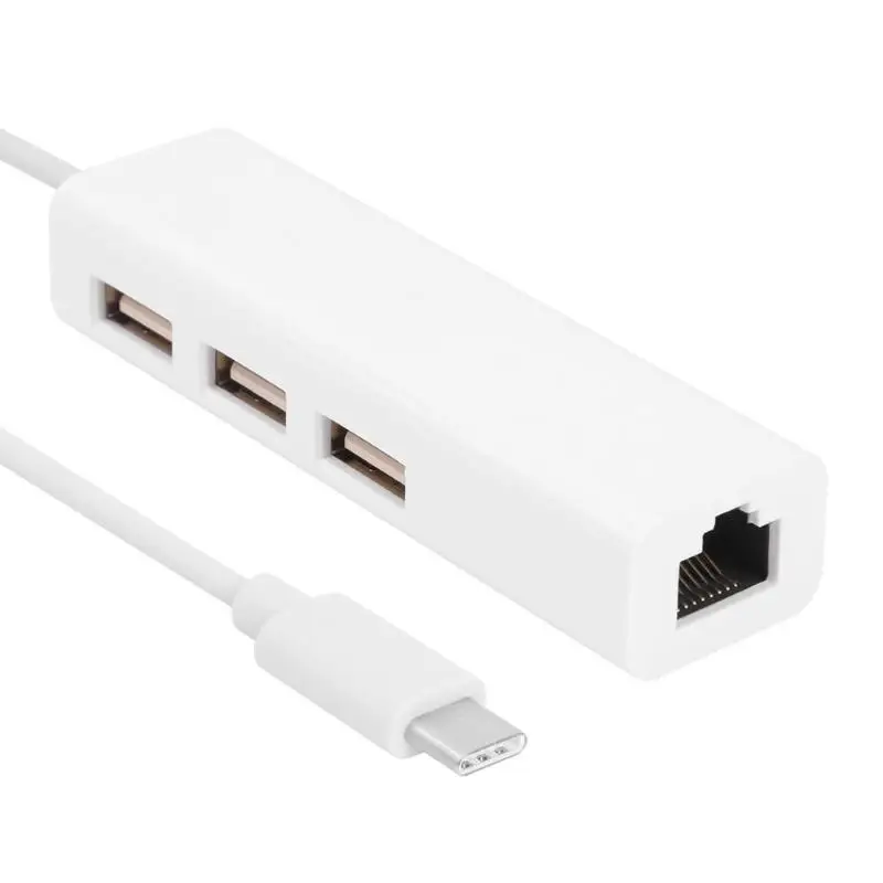 USB 3,1 type-C передача сетевой интерфейс концентратор сетевой конвертер для Macbook
