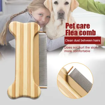 

Flea Combs with Bamboo Handle for Safe Removal of Fleas and Skin Debris On All Coat Types for Dogs Cat UND Sale