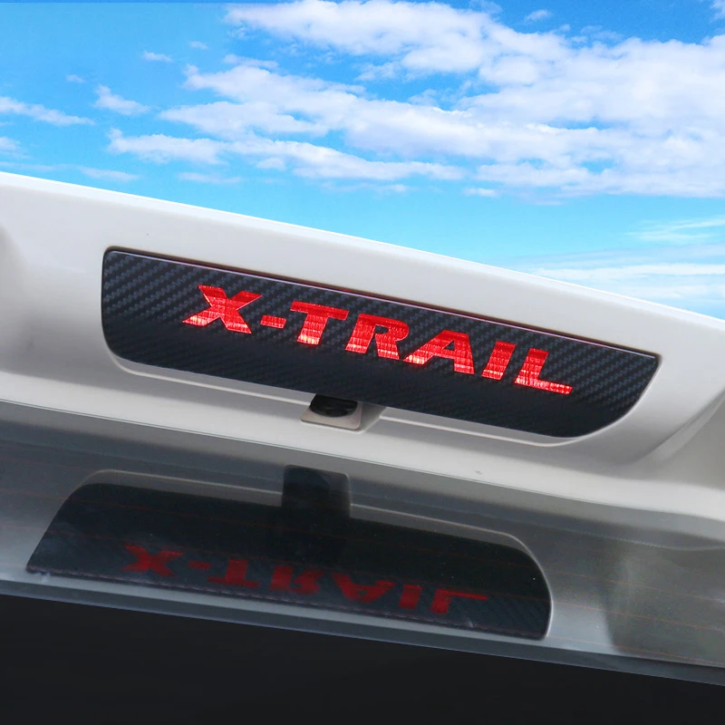 Для Nissan X trail T32 X-trail- задний тормозной светильник, высокопозиционный тормозной фонарь наклейка для украшения автомобиля