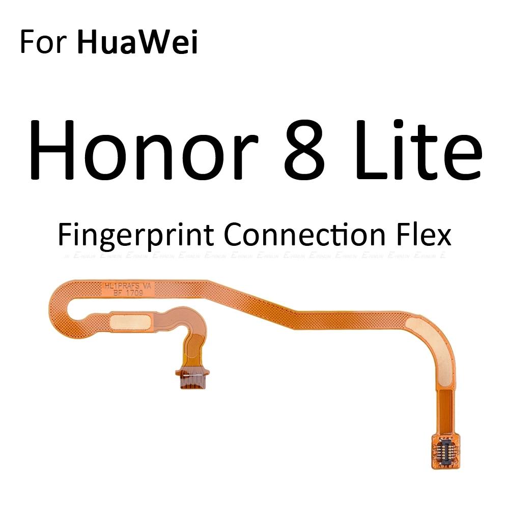 Датчик отпечатков пальцев Главная Кнопка для HuaWei Honor 8X 8C 8 Pro Lite Touch ID распознавание Кнопка возврата меню разъем гибкий кабель