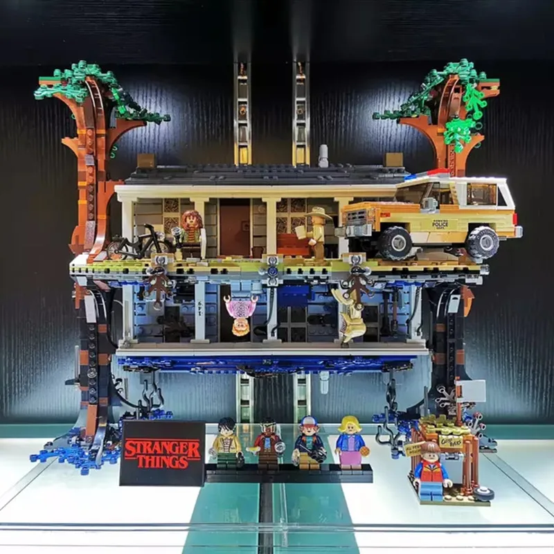 

DHL 2499pcs 75810 Stranger Things Turning the World Upside Down Building Blocks Bricks Set Children Christmas gifts Toys