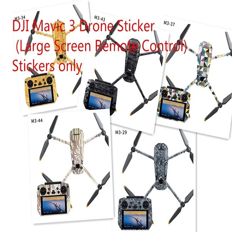 DJI Mavic 3 Drone Sticker Full Encirclement PVC Stickers Body Camouflage Colorful Skin for DJI Mavic 3 Quadcopter Accessories