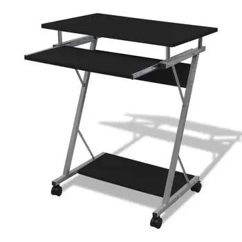

[ES Warehouse] Desktop Computer Removable Tray Black Student Office, Free Shipping Spain Drop Shipping