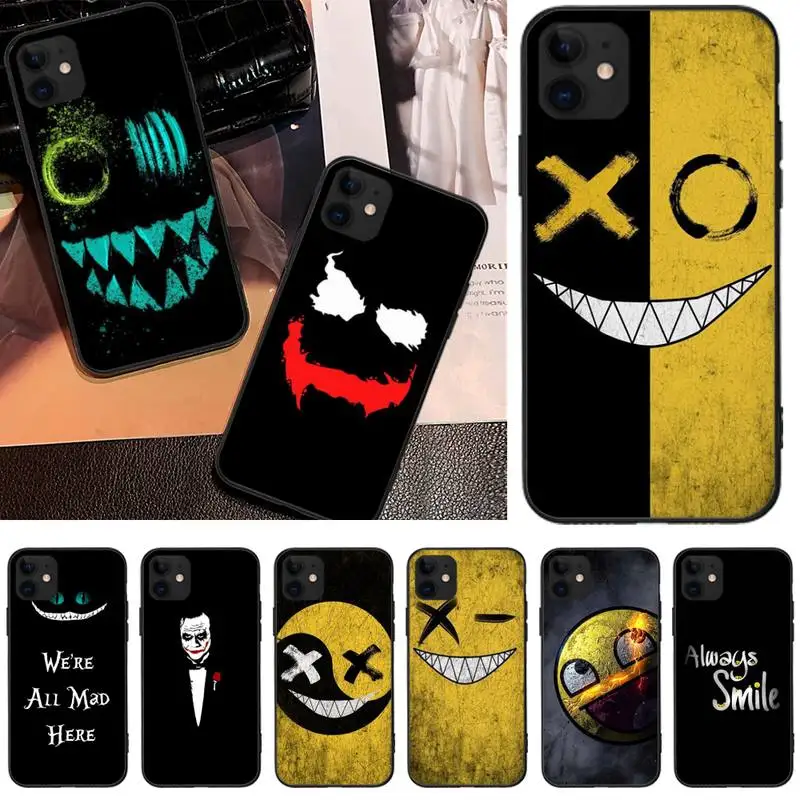 Ivits Werid Smile Custom Photo мягкий чехол для телефона iphone6 6s plus 7 8 X XR XS MAX 11 Pro Max | Мобильные