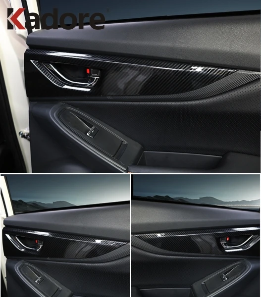 Защитная Наклейка из углеродного волокна для Subaru XV Crosstrek SUV Hatchback 2018 2020|Лепнина