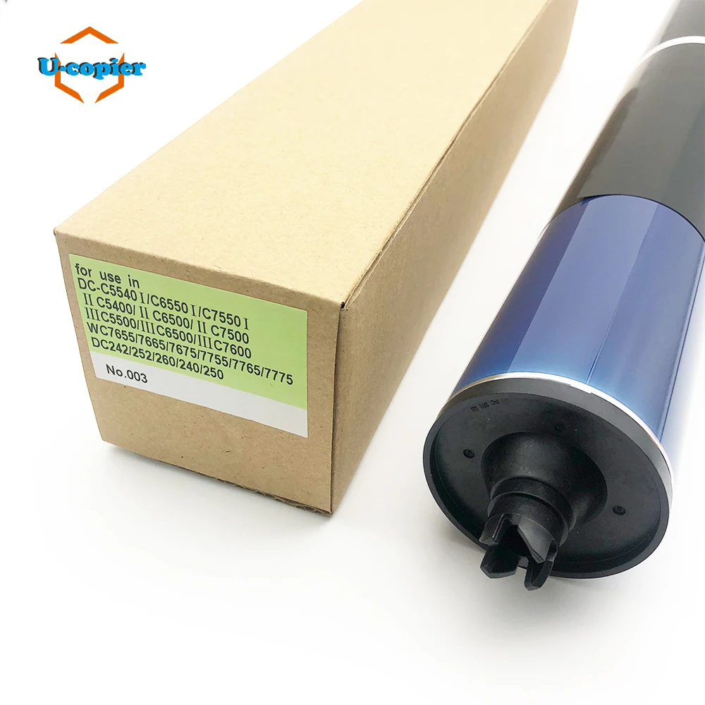 Tambor Opc Dc240 Cilindro Fuji Preto para Xerox dc 240 250 242 252 260 550 560 C75 J75 Dcc6550 C7600 Wc7655 Wc7665 Opc