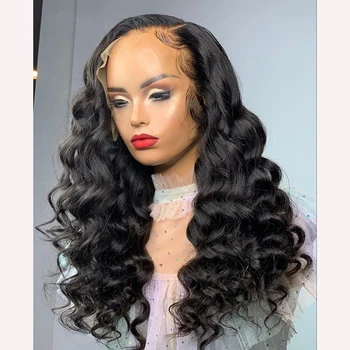 

Brazilian 4x4 Silk Top Lace Front Human Hair Wigs with Baby Hair Fake Scalp or Full Lace Wig for Black Women Natural Hairline