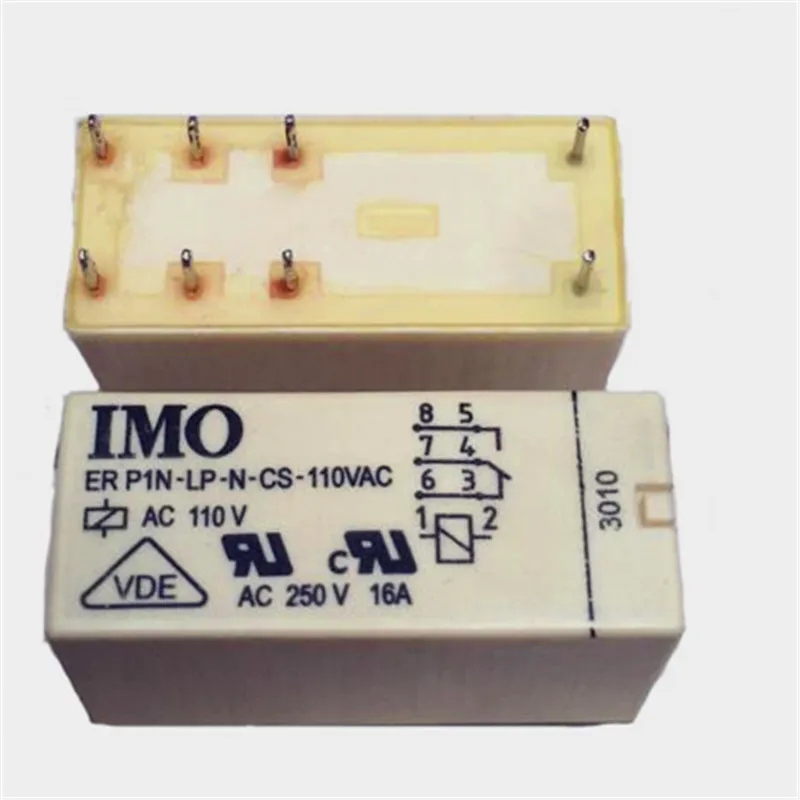 

ER-P1N-LP-N-CS-110VAC ERP1NLPNCS110VAC ER P1N LP N CS 110VAC 16A реле 8PIN