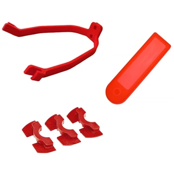 

Rubber Vibration Dampers And Rear Mudguard Bracket Support Protection And Waterproof Panel Dashboard Cover For Xiaomi Mijia M365