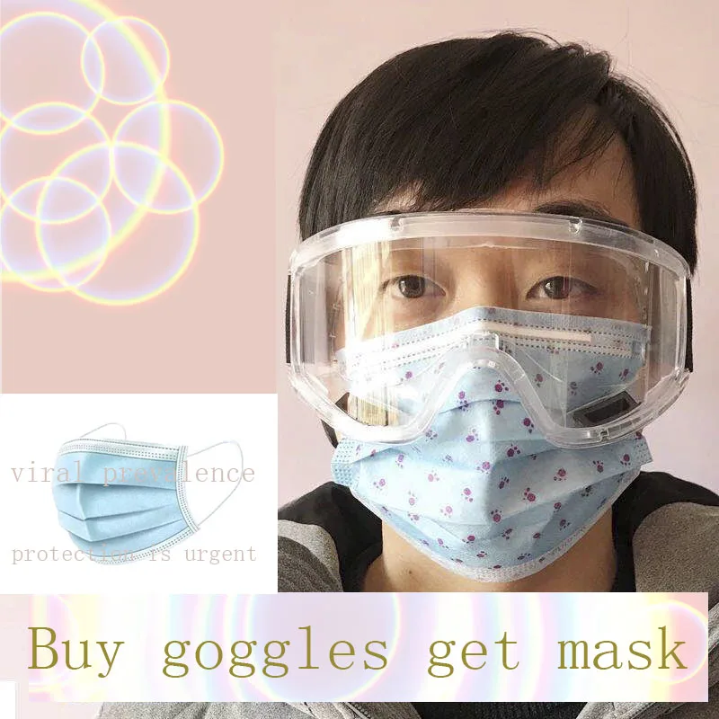 

medical anti-fog anti-bacterial isolation wind-proof anti-fog multi-function Goggles safty glasses Ski goggles