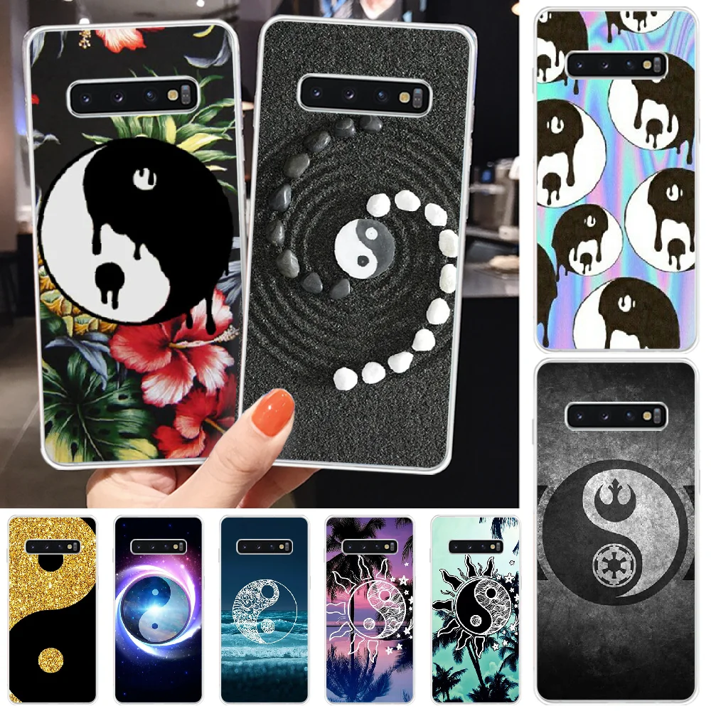 

OFFeier Scenery Tai Chi Custom Photo Soft Phone Case For Samsung S6 S7 S7 edge S8 S8 Plus S9 S9 Plus S10 S10 plus S10 E(lite)