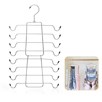 

Multi-Layer Underwear Hanger Folding Vest Drying Rack Multifunction Clothes Hangers Home Storage Hangers Magic Clothes Hanger