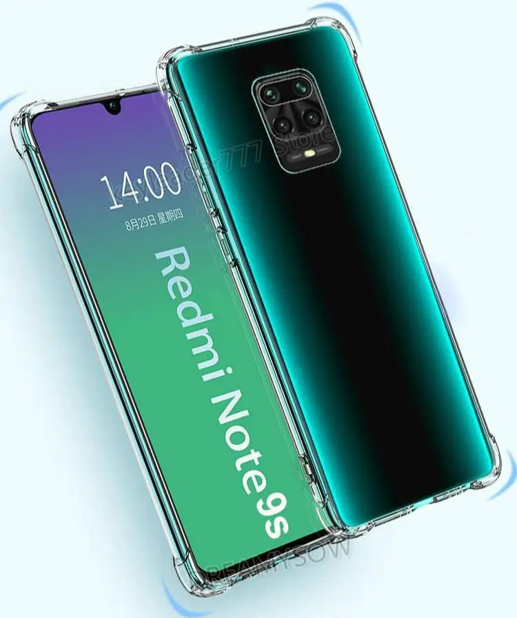 Анти-осенний Прозрачный чехол для телефона Xiaomi Redmi K20 K30 Note 9S 7 8 9 Pro Max 8T 10X 8A 7A