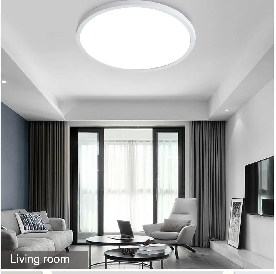 LED Ceiling Light 6W 9W 13W 18W 24W 36W 48W Surface Mounted Panel Lamp AC85-265V Ceiling Lamp For Bedroom Living Room Decor