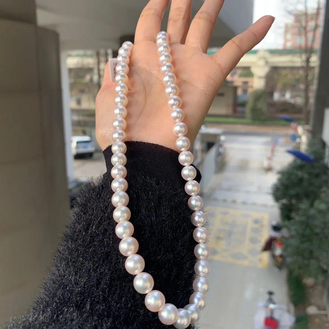 8.5 9MM natural sea water akoya pearl 