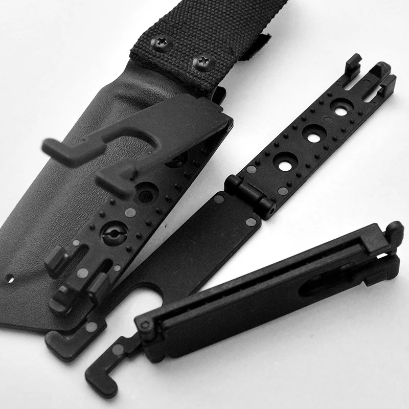 

1 Piece MOLLE-LOK Scabbard Kydex K Sheath System Waist Clip MOLLE Buckle Carrying Holster Backpack Tactical Bag Clip DIY Make