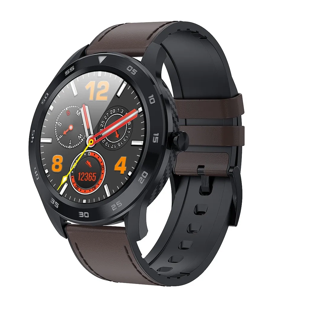 Для samsung galaxy watch DT98 1,3 дюймов IP68 Водонепроницаемый Полный сенсорный экран спортивные Смарт-часы фитнес-браслет bip amazit браслет - Цвет: D