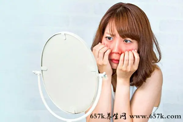 脸老是红红的 可能是酒糟鼻如何调理?
