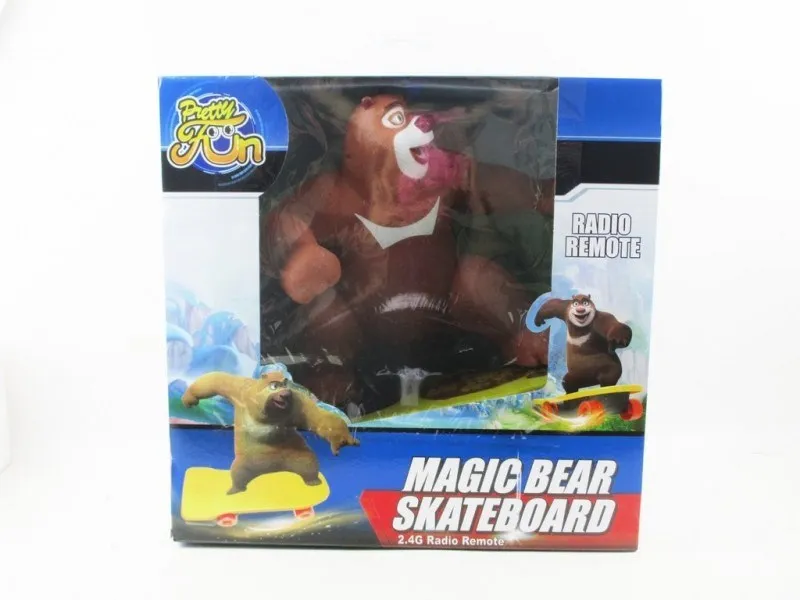 Радиоуправляемый медведь на скейтбордe Magic Bear- 6012-1