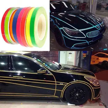 

2CM*5M Car Reflective Stickers Reflector Rearview Mirror Reflective Tape Car Accessories Exterior Reflex Tape Reflective Strip