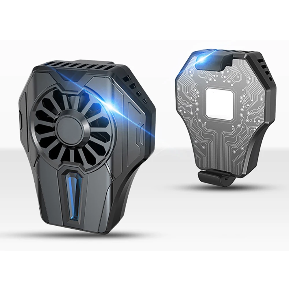 

Mobile Phone Radiator Semiconductor Radiator Phone USB Rechargeable Cooler Ultra-Quiet Fan Game Pad Stand Radiator Mute Fan