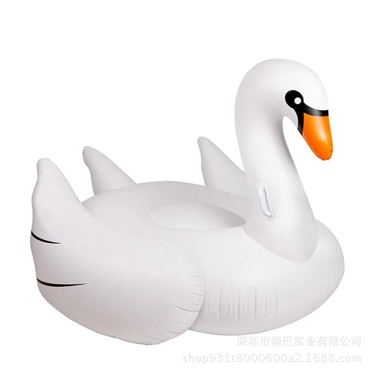 

Supply Inflatable Big Goose White Swan Water Goose-Shaped Riding Goose Ship Floating Bed