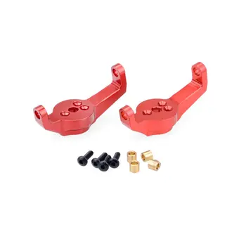 

2PCS 1:10 Aluminum Front Axle Caster Block Set RC Model Part For 1/10 Traxxas TRX-4 TRX4 Upgrade Parts