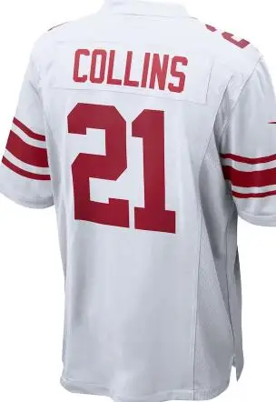 26 Saquon Barkley 13 Odell Beckham Jr 10 Eli Manning 21 Landon Collins Прошитые Логотипы - Цвет: Limited jersey