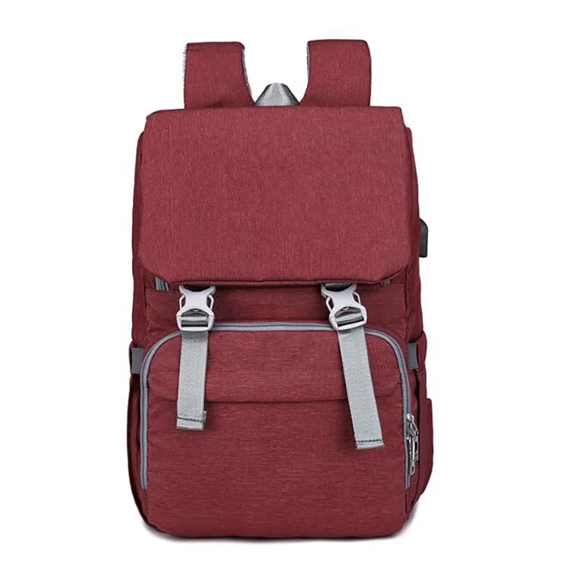 Mummy Baby Care Diaper Bag Mother Maternity Backpack with Usb Bag for Stroller Nappy Bags Large Multifunction