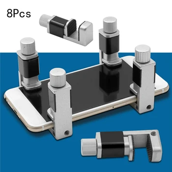 

1/2/4/8 Pcs Adjustable LCD Display Screen Fastening Clamp Clip Metal Clip Fixture Phone Repair Tools For IPhone/IPad/Tablet