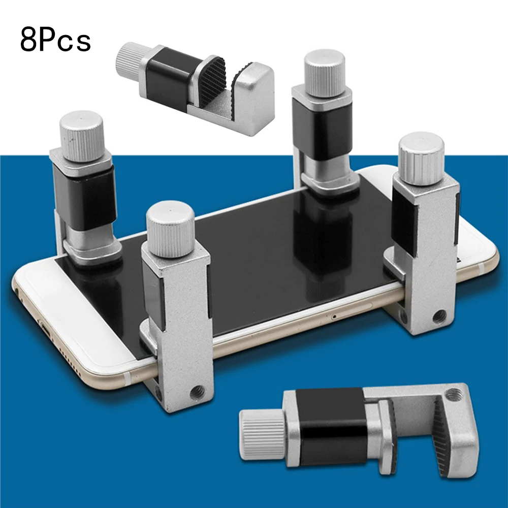

1/2/4/8 Pcs Adjustable Metal Clip LCD Screen Fixing Fixture Clip Fastening Clamp For IPhone/IPad/Tablet Repair Tool