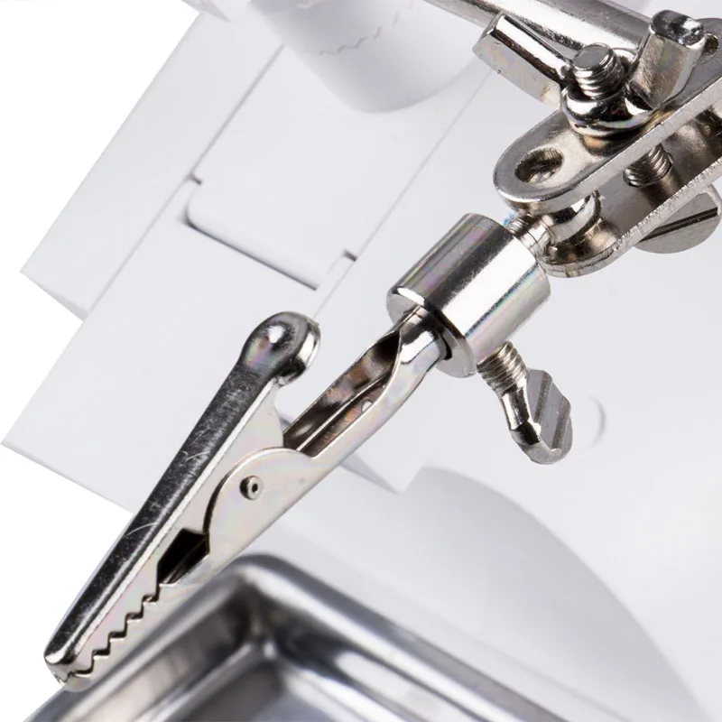 

Drop Shipping LED Helping Hand Clip Jewelry Magnifying Soldering Iron Stand Lens Magnifier W