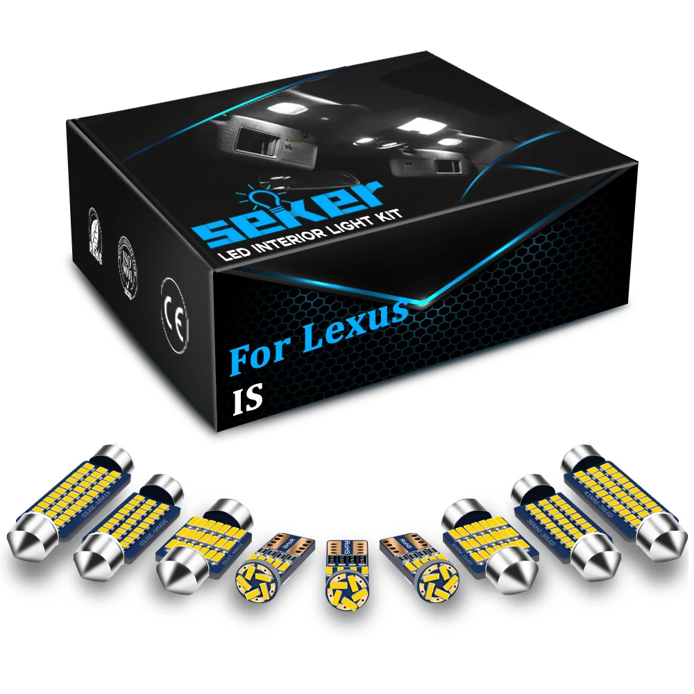 Seker светодиодная интерьерная с Canbus светильник для Lexus IS 200 250 300 350 F 200t IS200 IS250 IS300 IS350