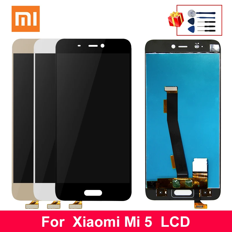 Для Xiaomi MI 5 дисплей Mi5 ЖК экран дигитайзер в сборе запасные части для XiaoMi ЖК|Экраны
