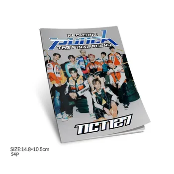 

Kpop NCT127 The Final Round Mini Photo Book NCT TAEYONG MARK Poster Picture